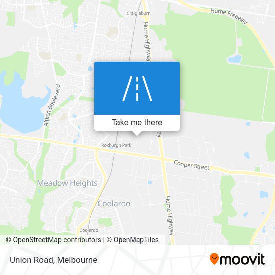 Union Road map