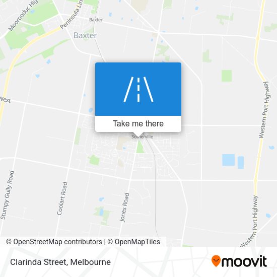 Clarinda Street map