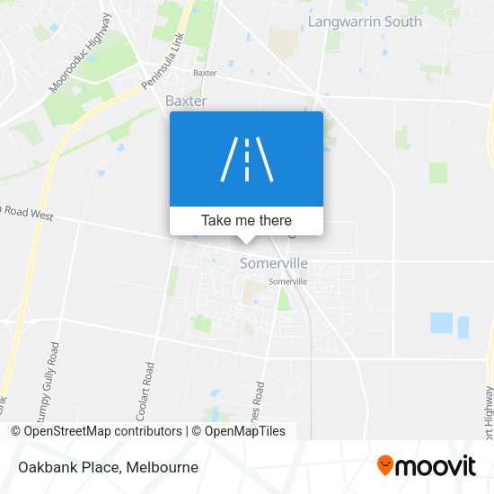 Oakbank Place map