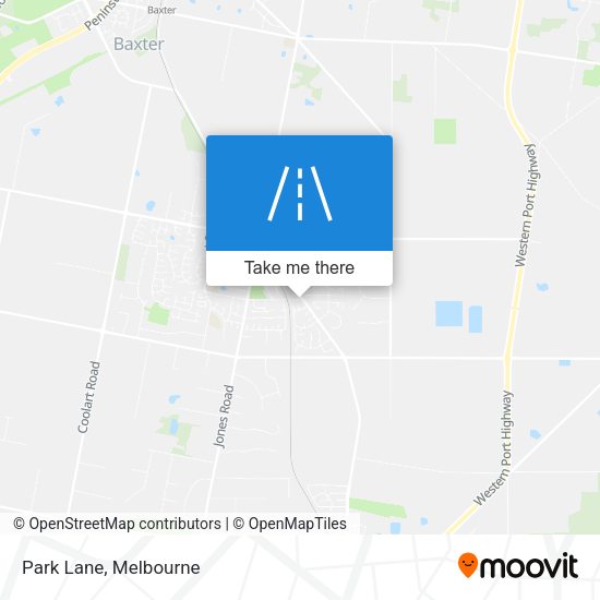 Park Lane map