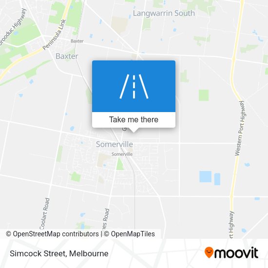Simcock Street map