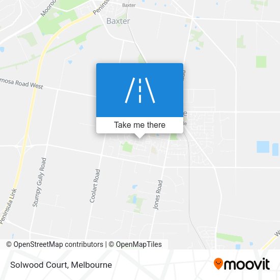 Solwood Court map