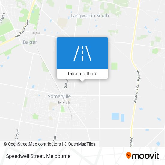 Speedwell Street map