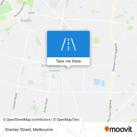Stanley Street map