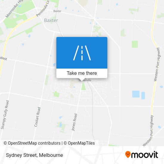 Sydney Street map
