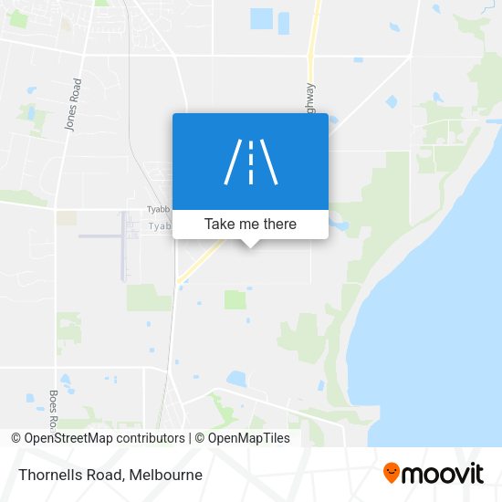 Thornells Road map