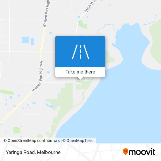 Yaringa Road map
