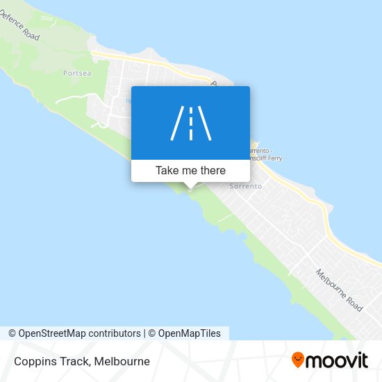 Coppins Track map