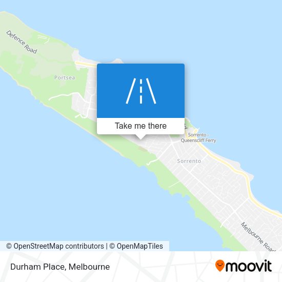 Durham Place map