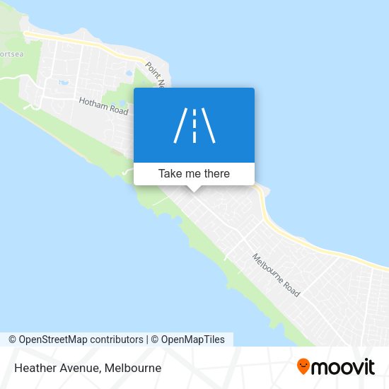 Heather Avenue map
