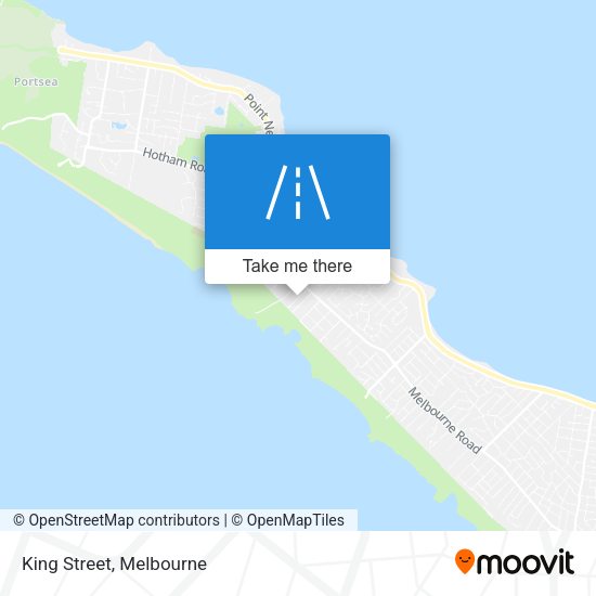 King Street map