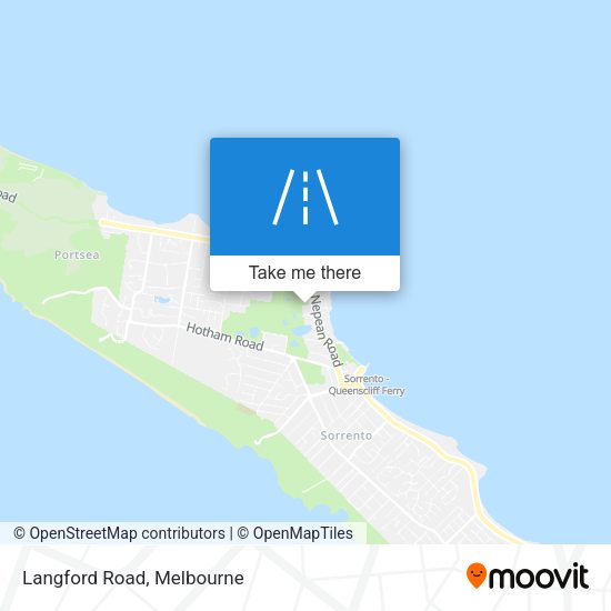 Langford Road map