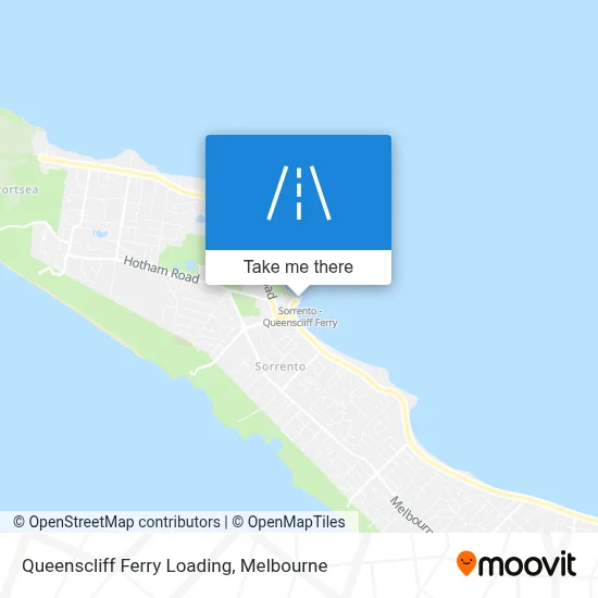 Mapa Queenscliff Ferry Loading