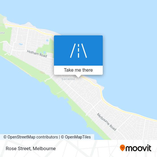 Rose Street map