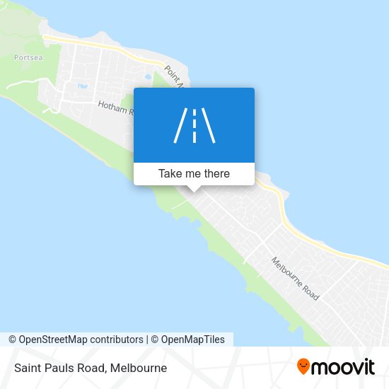 Saint Pauls Road map