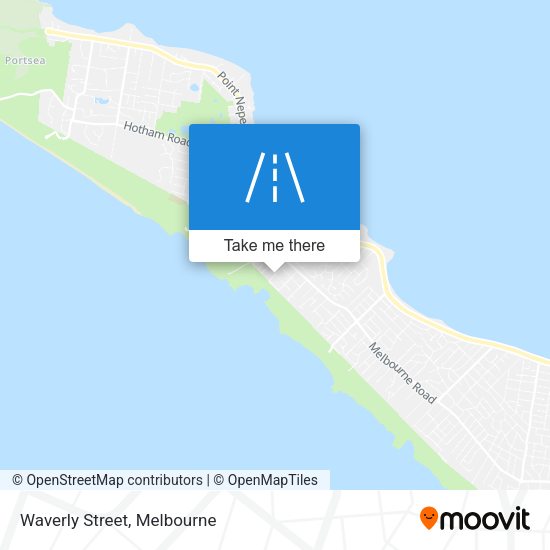 Waverly Street map