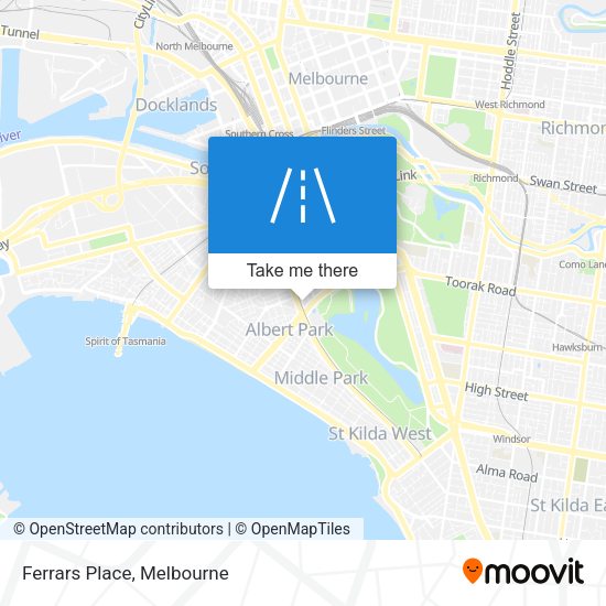 Ferrars Place map
