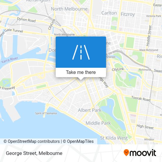 George Street map