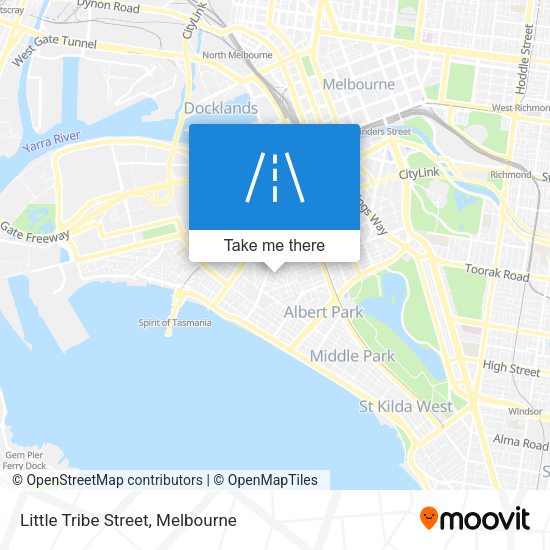Little Tribe Street map