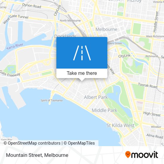 Mountain Street map