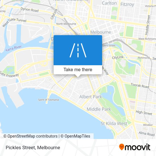 Pickles Street map