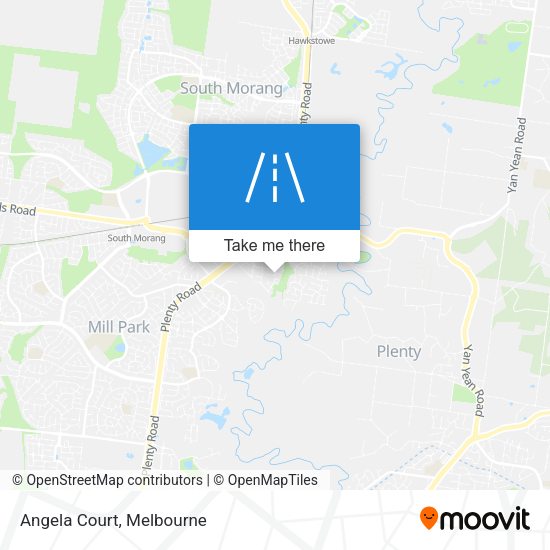 Angela Court map