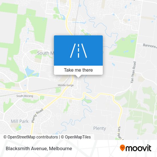 Blacksmith Avenue map