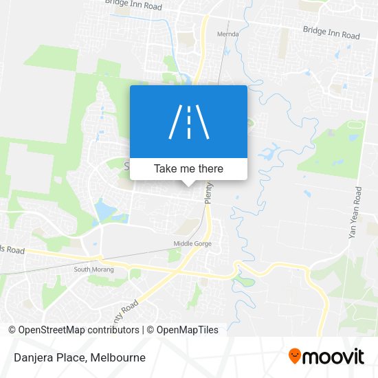 Danjera Place map