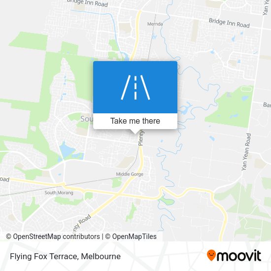 Flying Fox Terrace map