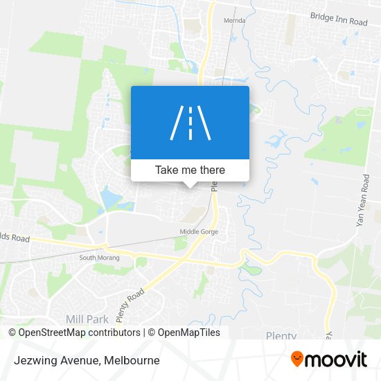 Jezwing Avenue map