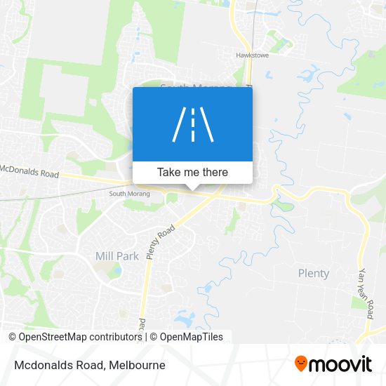Mcdonalds Road map