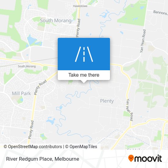 River Redgum Place map