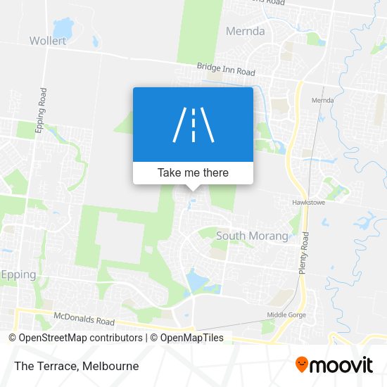 The Terrace map