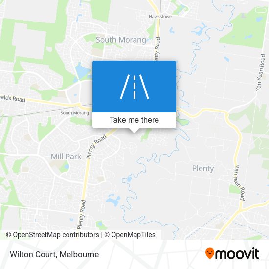 Wilton Court map
