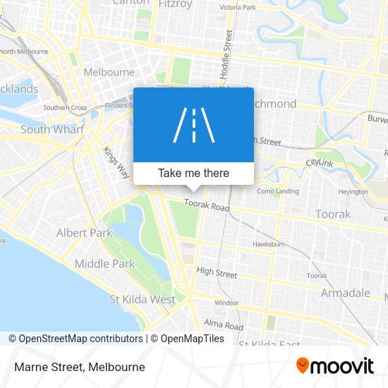 Marne Street map