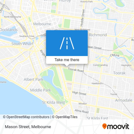 Mason Street map