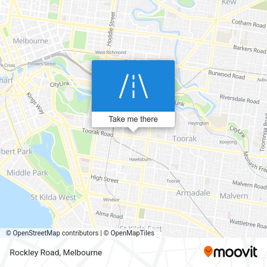 Rockley Road map