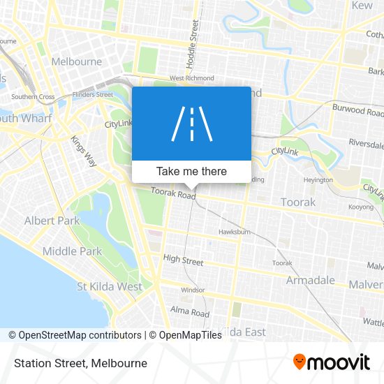 Station Street map
