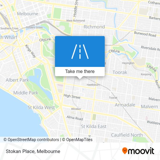 Stokan Place map