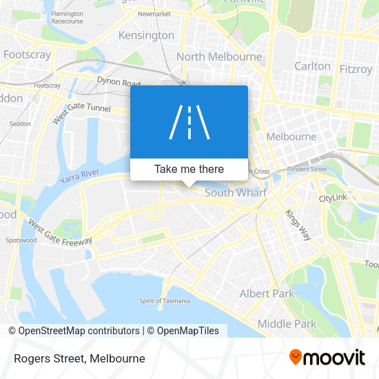 Rogers Street map