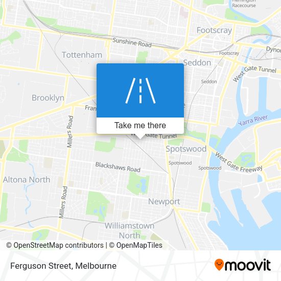 Ferguson Street map