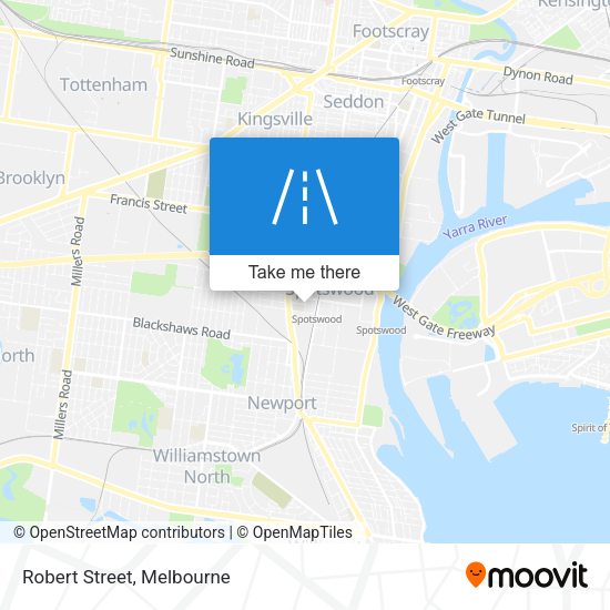 Robert Street map