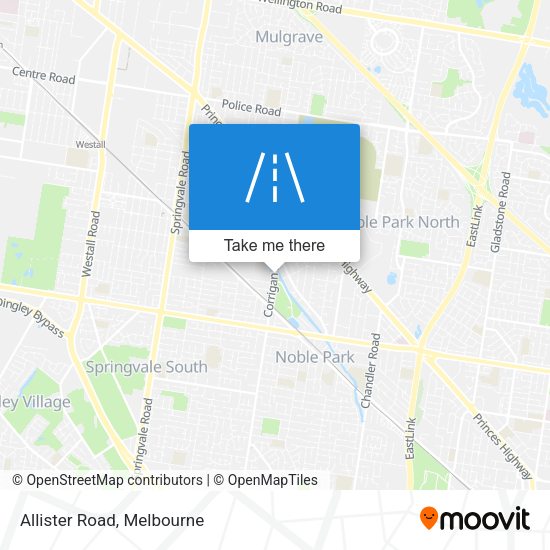 Allister Road map