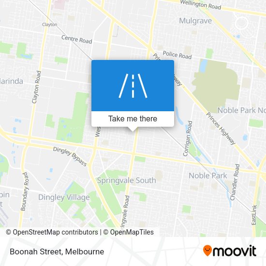 Boonah Street map