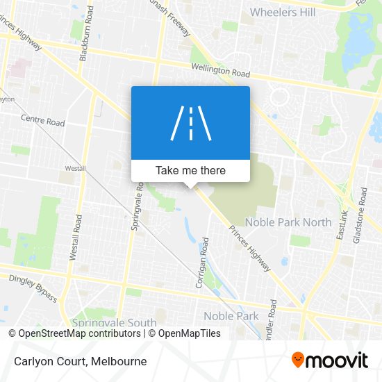 Carlyon Court map