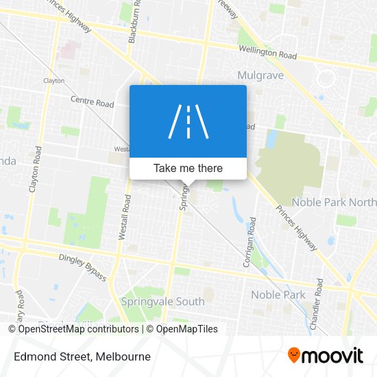 Edmond Street map
