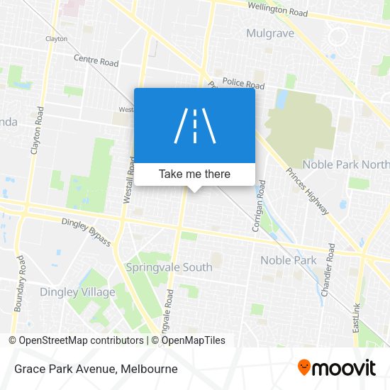 Grace Park Avenue map