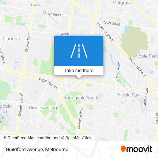 Guildford Avenue map