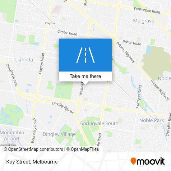 Kay Street map