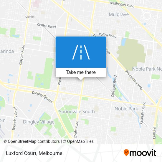 Luxford Court map